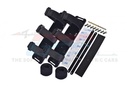 Akkuhalter-Set 7075-T6 Aluminium schwarz