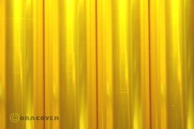 Oracover Breite 60cm, Länge 1m in transparent gelb