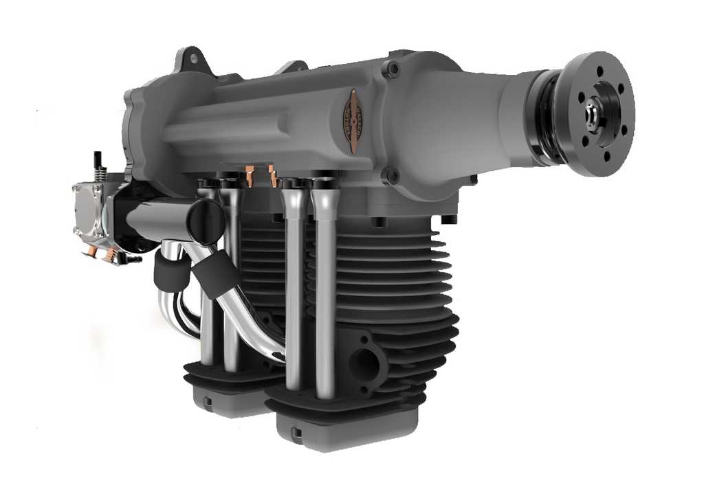 Fiala FM120I2-FS 4-Takt Benzin Reihenmotor 120ccm