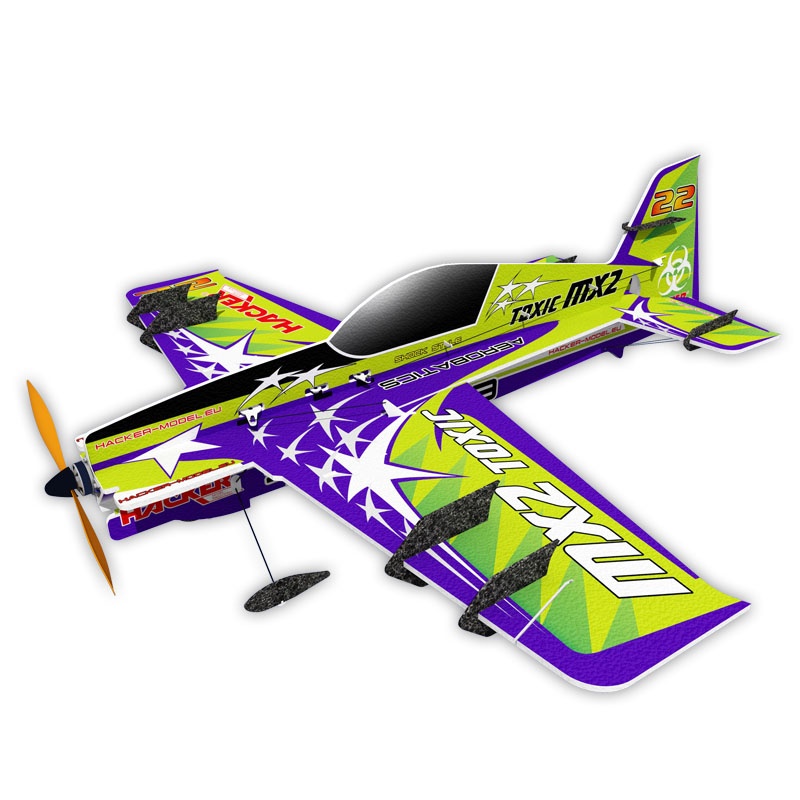 Hacker MX2 Toxic ARF 81cm Original Green