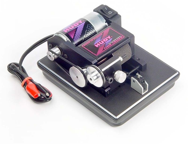 Reifenschleifmaschine für Slot-Modelle 1/8 und 3/32 Achsen