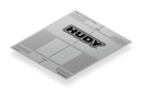 Kunststoffaufkleber Setup-Platte 331x386mm 1/10 Off Road