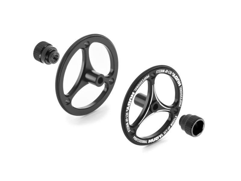 ALU SET-UP WHEEL FOR 1/12 & 1/10 PAN CAR (2)