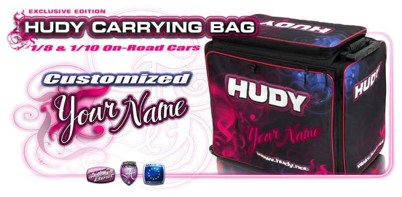 1/10&1/8 CARRYING BAG+TOOL BAG EXCLUSIVE EDITION CUSTOM NAME