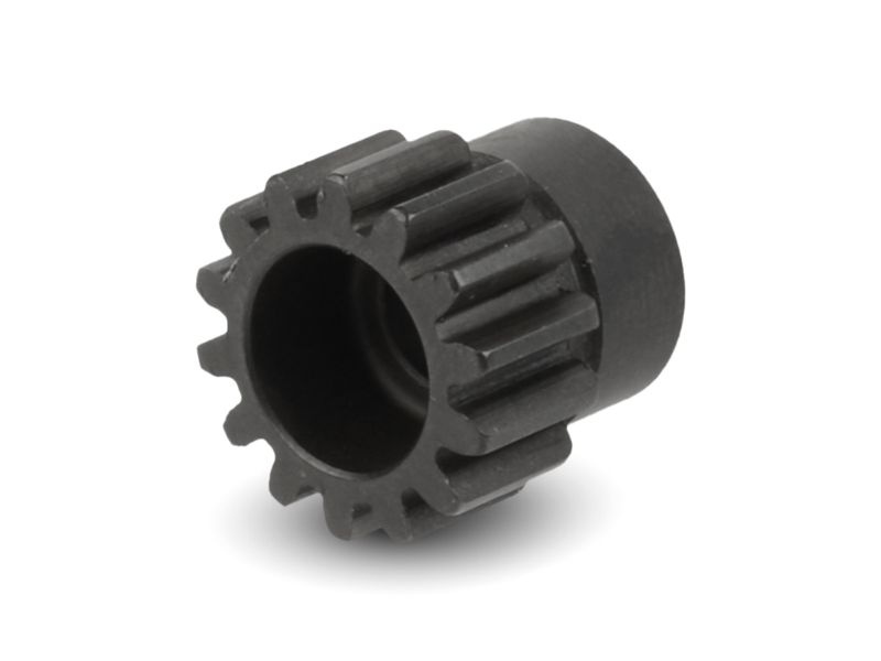 HUDY PINION GEAR - HARD STEEL - 14T / 32 (MODUL 0.8)