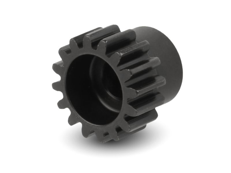 HUDY PINION GEAR - HARD STEEL - 16T / 32 (MODUL 0.8)