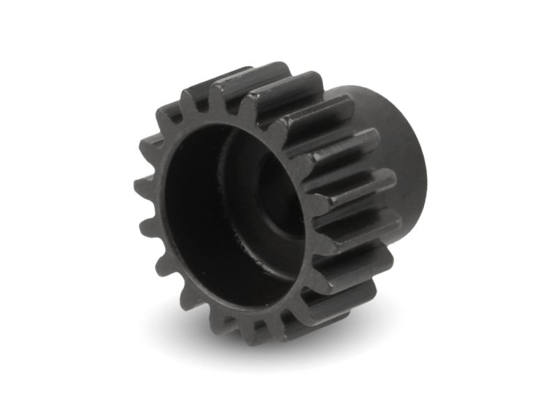 HUDY PINION GEAR - HARD STEEL - 18T / 32 (MODUL 0.8)