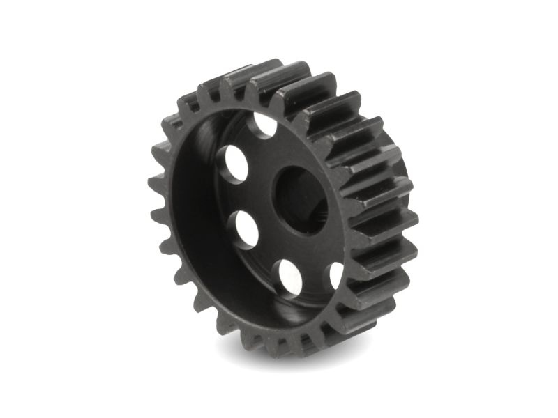 HUDY PINION GEAR - HARD STEEL - 25T / 32 (MODUL 0.8)