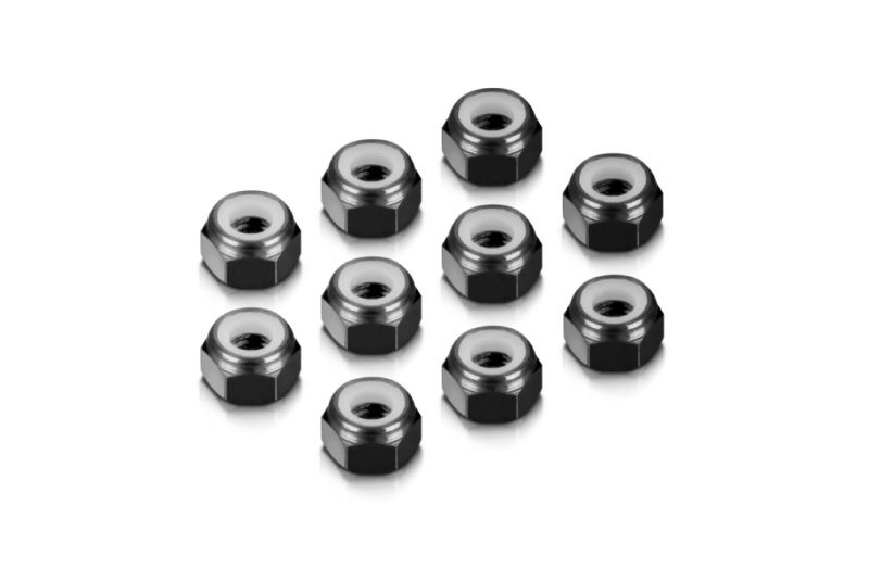 Alu Mutter M4 - Schwarz (10)