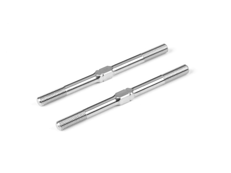 HUDY TITANIUM ADJUSTABLE TURNBUCKLE 50MM M3.5 L/R (2)