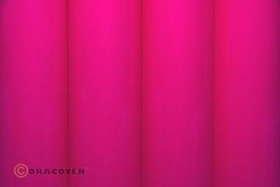 Oracover Breite 60cm, Länge 1m in floureszierend pink