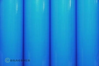 Oracover Breite 60cm, Länge 1m in floureszierend blau