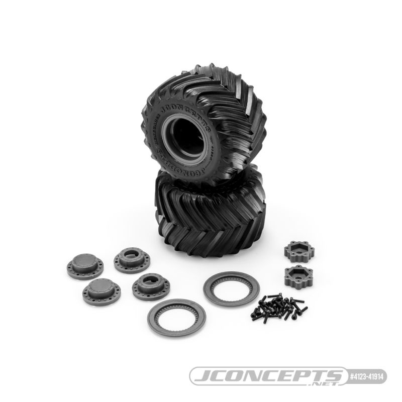 Renegades Reifen soft/blau auf Felgen JC-3455G (2)