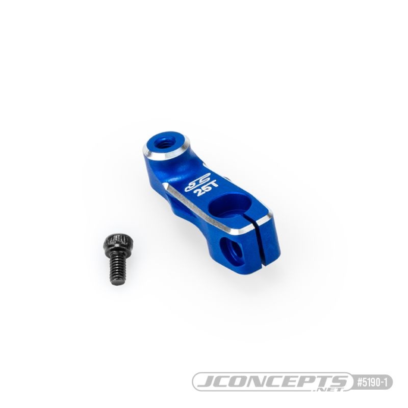 Servo Horn Alu blau 15.5mm klemmbar