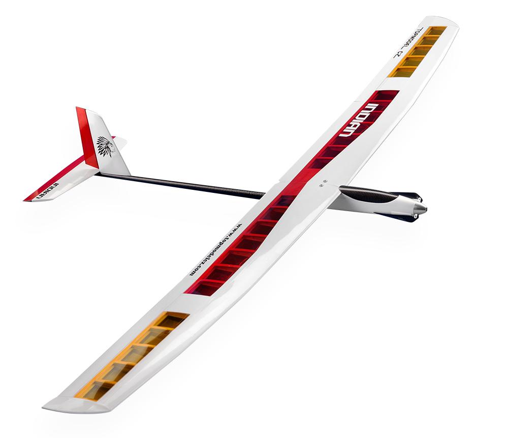 Indian ARF Elektro RC-Segler 196cm