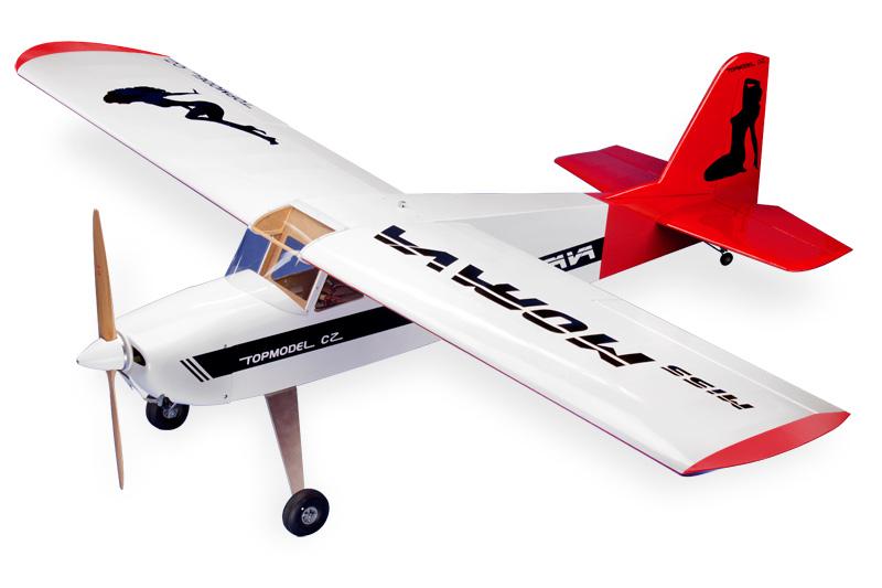 MISS MORAVA Motormodell 242CM weiss/rot