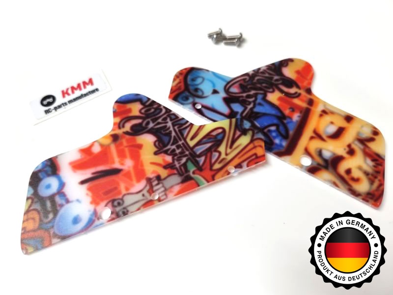 Mudguards KMM unbreakable +Dekor Graffiti-Designprint
