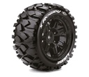 X-Rowdy MFT-Reifen soft auf Felge schwarz 24mm (2)
