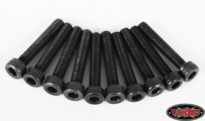Steel Socket Head Cap Screws M3 x 18mm (10)