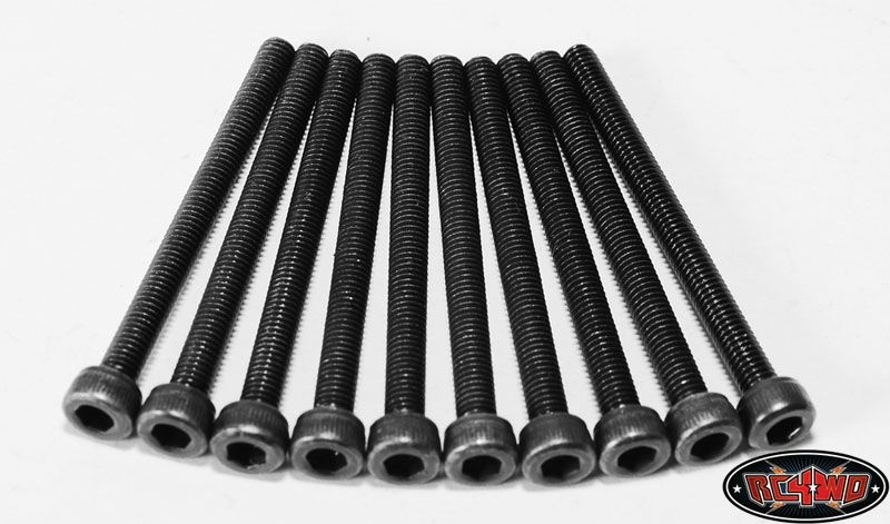 SLVR Steel Socket Head Cap Screws M3 x 35mm (10)