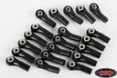 M3 Plastic Bent Rod Ends w/ Axial Width Balls (20x)
