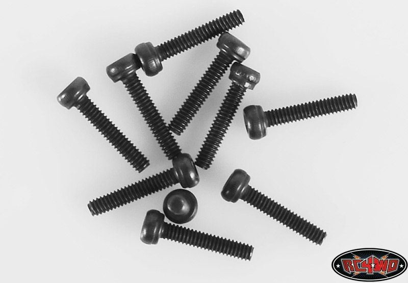 Stahl Socket Head Cap Schrauben M2 x 10mm (10 Stk.)
