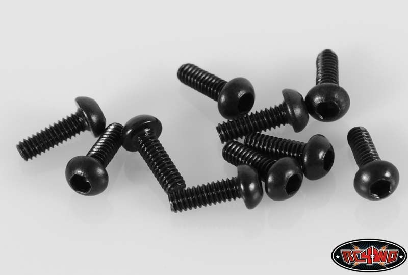 Steel Button Head Cap Screws M2 x 6mm (10)