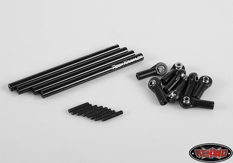 SLVR Rock Krawler 4 Link package for Axial Jeep Rubicon