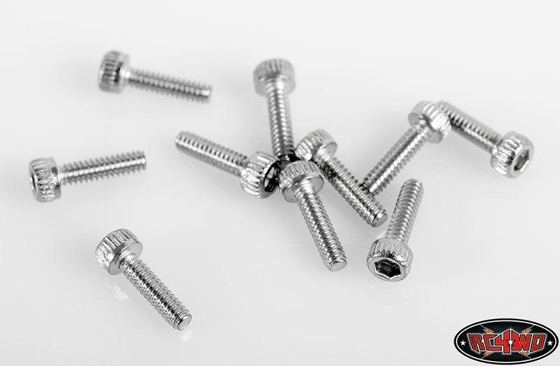 Socket Head Cap Screws M1.5 X 6mm (10)