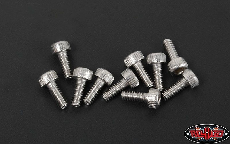 Steel Socket Head Cap Screws M1.6 x 4mm (10)