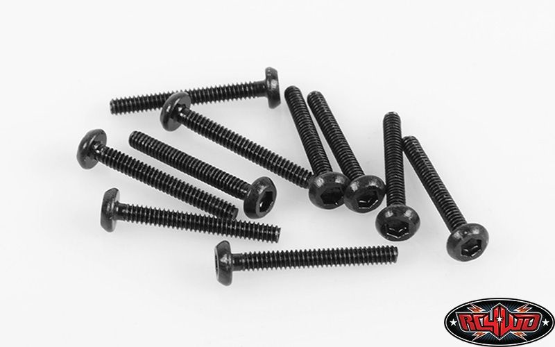 Steel Button Head Cap Screws M1.6 x 12mm (10)