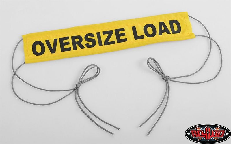 Oversize Load Flag w/Ropes