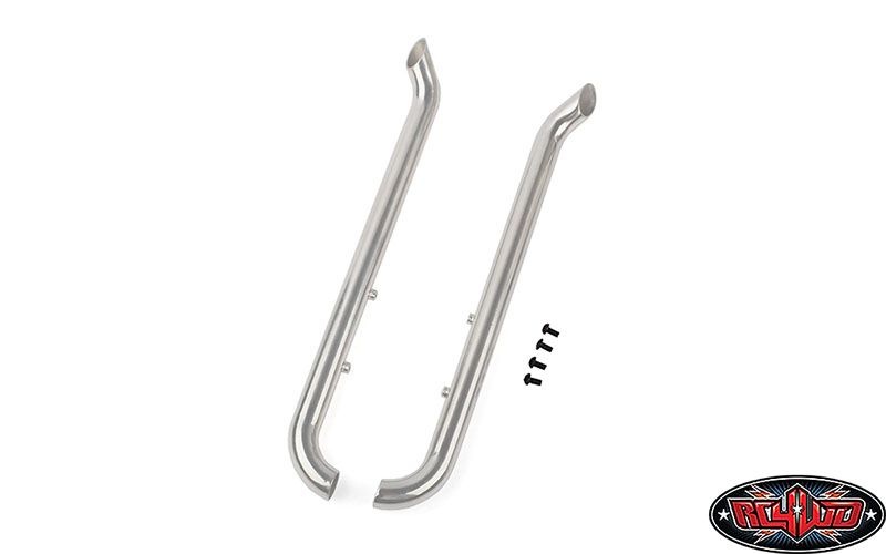 Bent Exhaust Stacks for Tamiya 1/14 King / Grand Hauler