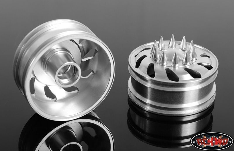 Force Directional Semi Front Wheels w/Spiked Caps