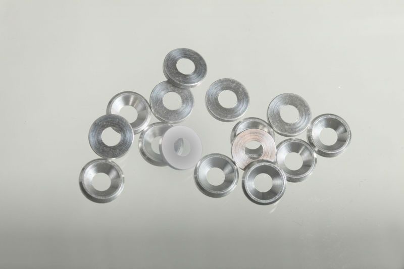 Alu-Rosette 4mm (10)