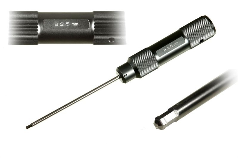 INNENSECHSKANT SCHRAUBENDREHER 2.5MM (KUGEL) (*1)