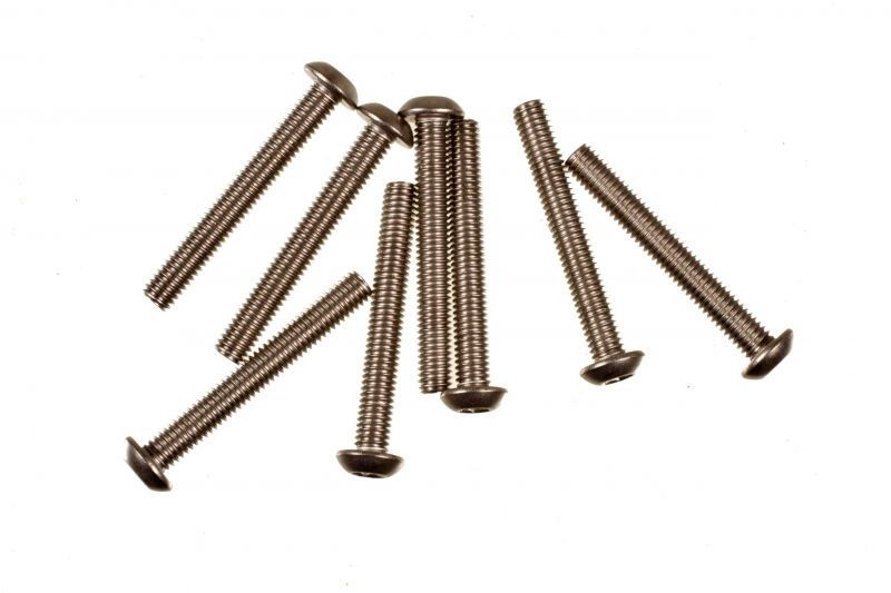 SCHRAUBE M3X23 FLACHKOPF TITAN (8)