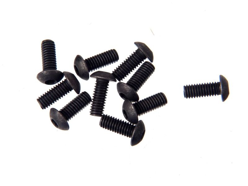 Schraube M4x10 Flachkopf