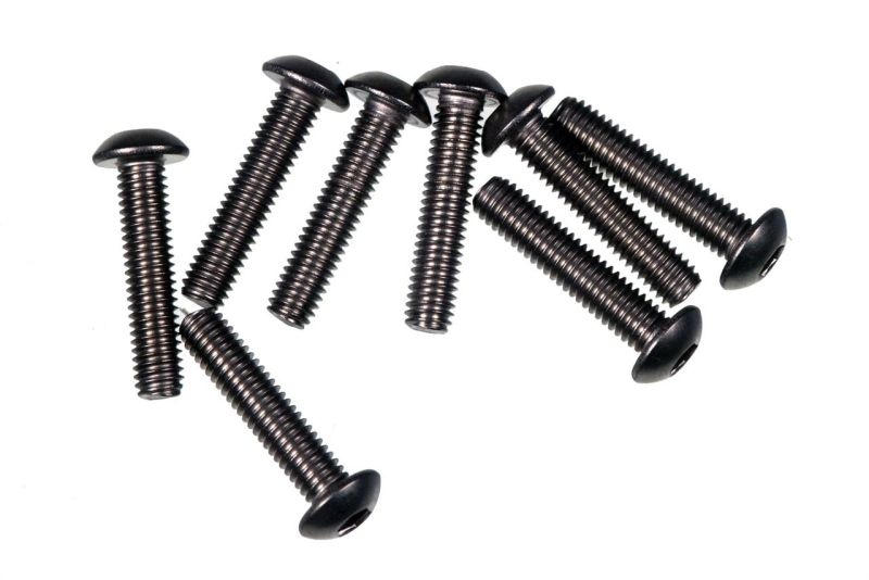 SCHRAUBE M3X14 FLACHKOPF TITAN (8)