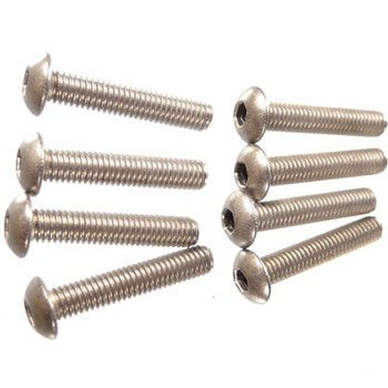 Schraube M3x16 Flachkopf Titan (8)