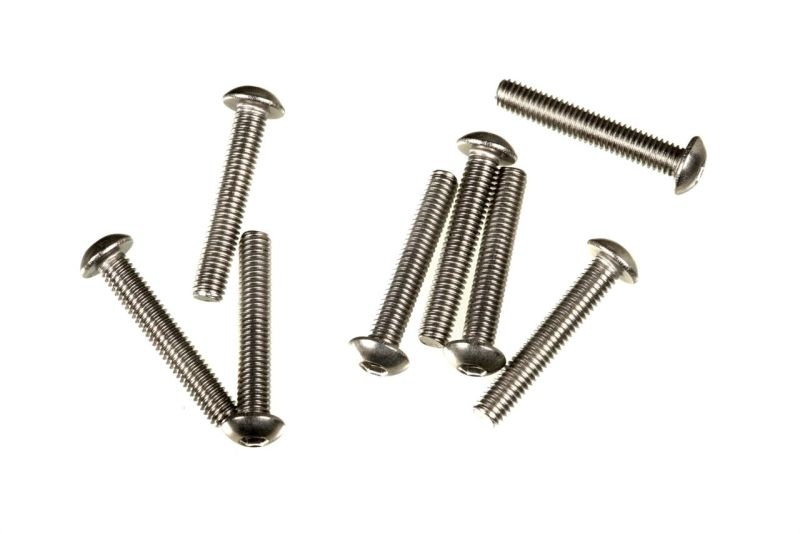 SCHRAUBE M3X18 FLACHKOPF TITAN (8)