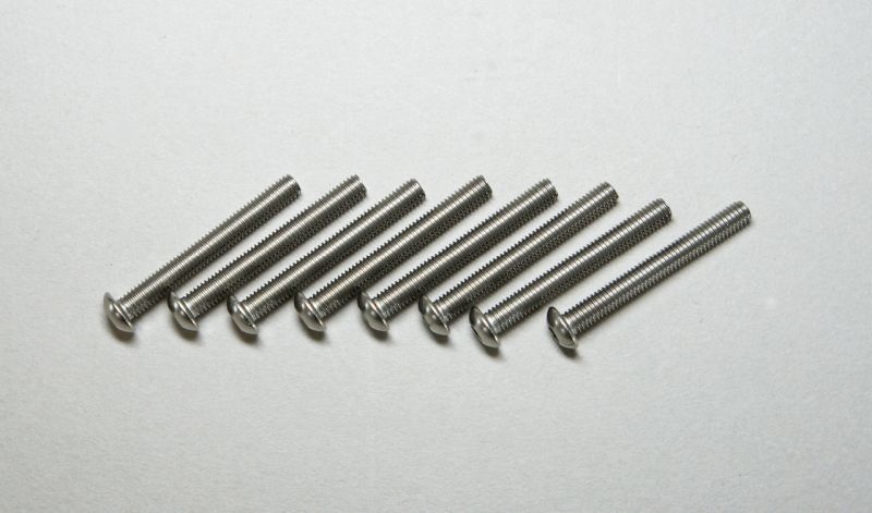 SCHRAUBE M3X25 FLACHKOPF TITAN (8)