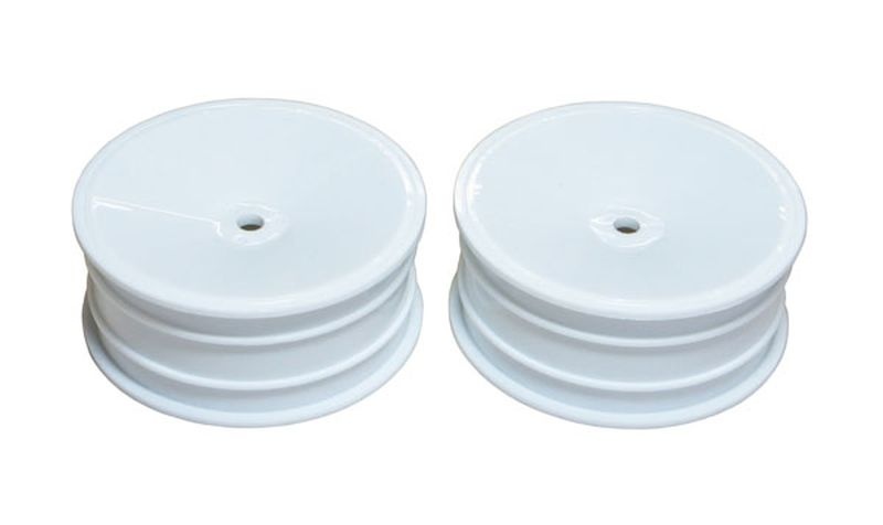 2WD Front Wheels 2.2in 12mm Hex (White) MSB1