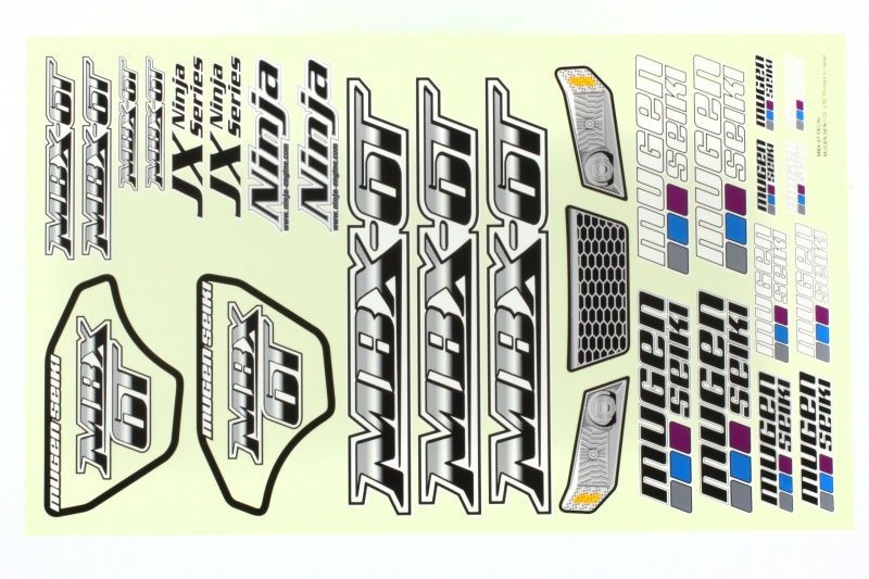 Dekorbogen MBX-6T Truggy