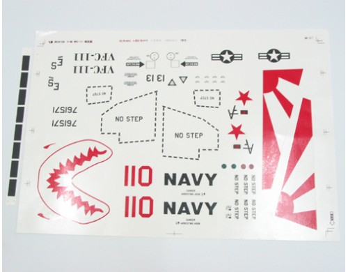 Freewing F-5 Tiger Camo Dekorbogen