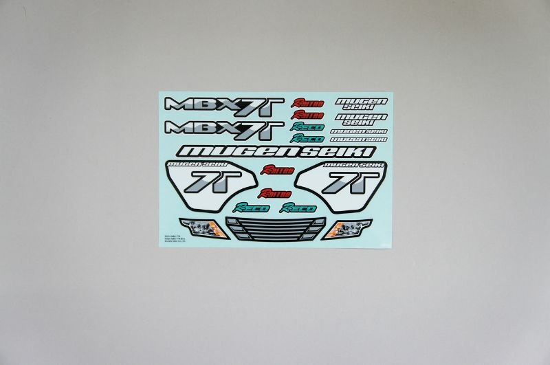 Dekorbogen X7R NITRO & ECO Truggy