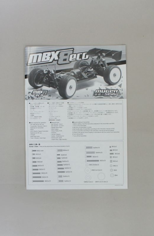 BAUANLEITUNG MBX-8 ECO