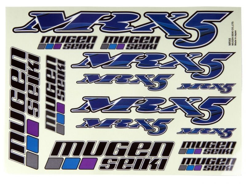 Dekorbogen MRX-5