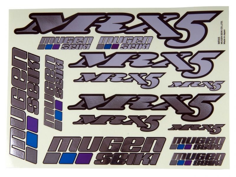 Dekorbogen silber MRX-5 (3)
