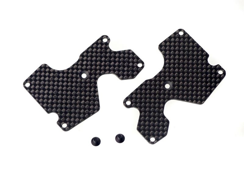 QUERLENKERVERSTEIFUNG  HINTERACHSE - CARBON 2mm (2 Stk)
